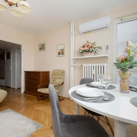 Downtown Near Metro With Balcony&ac By Renters Varsó